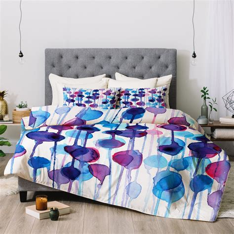 watercolor bed set